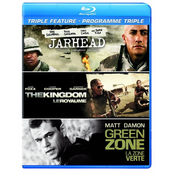 Jarhead / The Kingdom / Green Zone Triple Feature [Blu-ray]