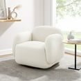 thumbnail image 1 of Jarisa 35"W Assembled Swivel Barrel Chair, 1 of 5