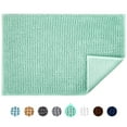 thumbnail image 1 of Jaritto Bathroom Non-slip Mat Bath Mat Chenille Microfiber Floor Rug Soft Machine Washable Absorbent for Shower Toilet 50 x 80 cm /20"x32" (Light Cyan), 1 of 7