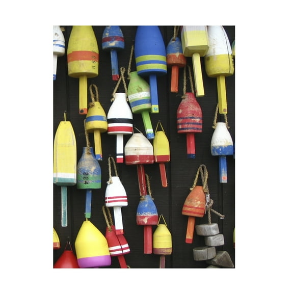 Jarman Fagalde 'Northeast Harbor II' Canvas Art