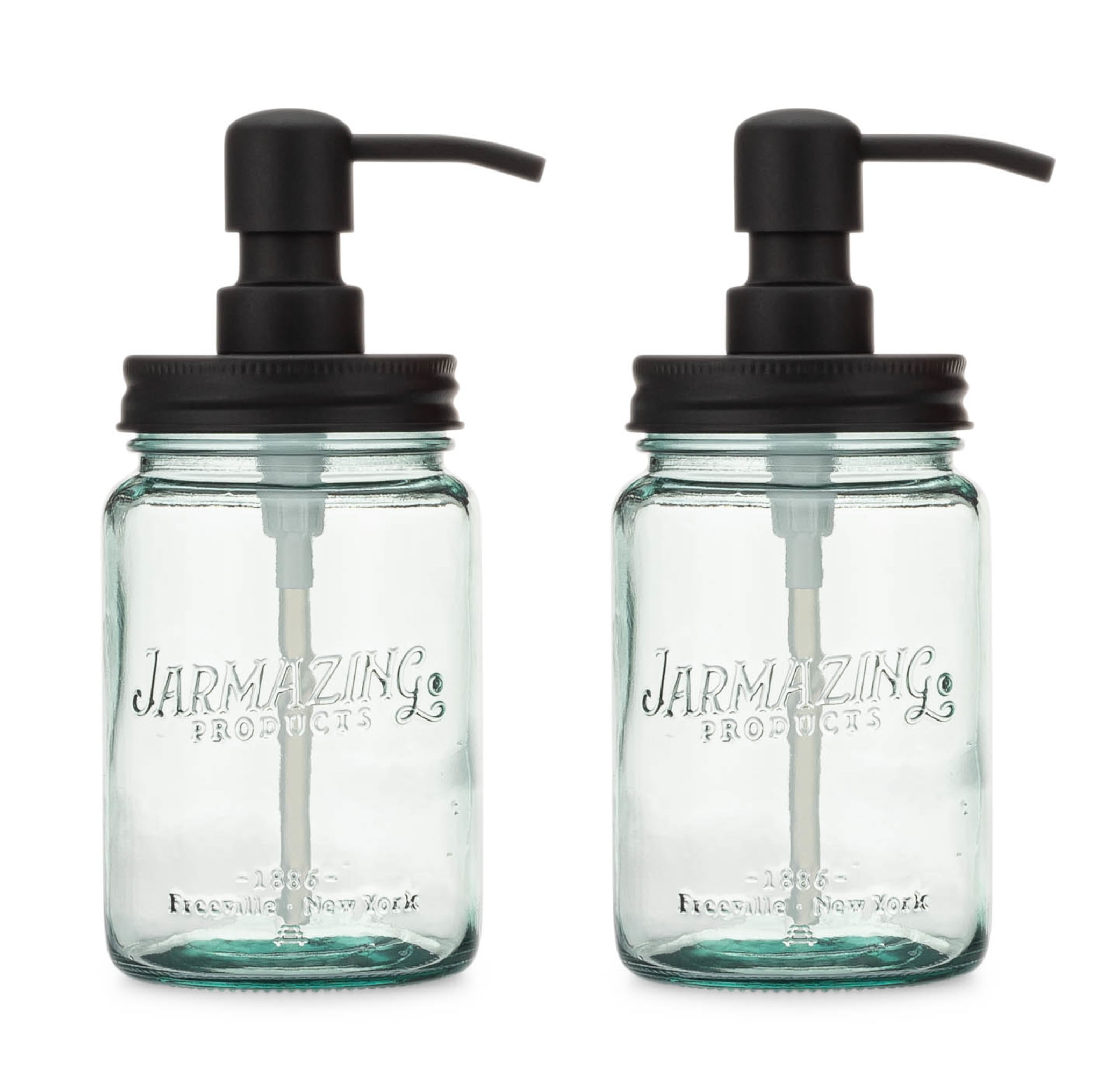 Glass Mason Jar with Pump - Thumbnail 5
