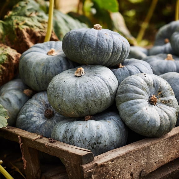 Jarrahdale Pumpkin 10 Seeds Heirloom Blue-Green Cucurbita Maxima