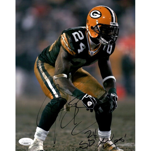 Jarret Bush Signed Autographed 8X10 Photo Packers "SB XLV Champs" JSA AB54936