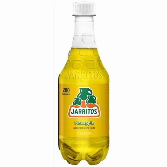 Jarritos 6064804 17.7 oz Pineapple Soda - Case of 24