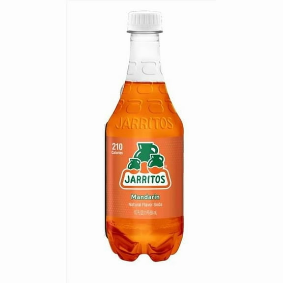 Jarritos 6064839 17.7 oz Orange Soda - Pack of 24
