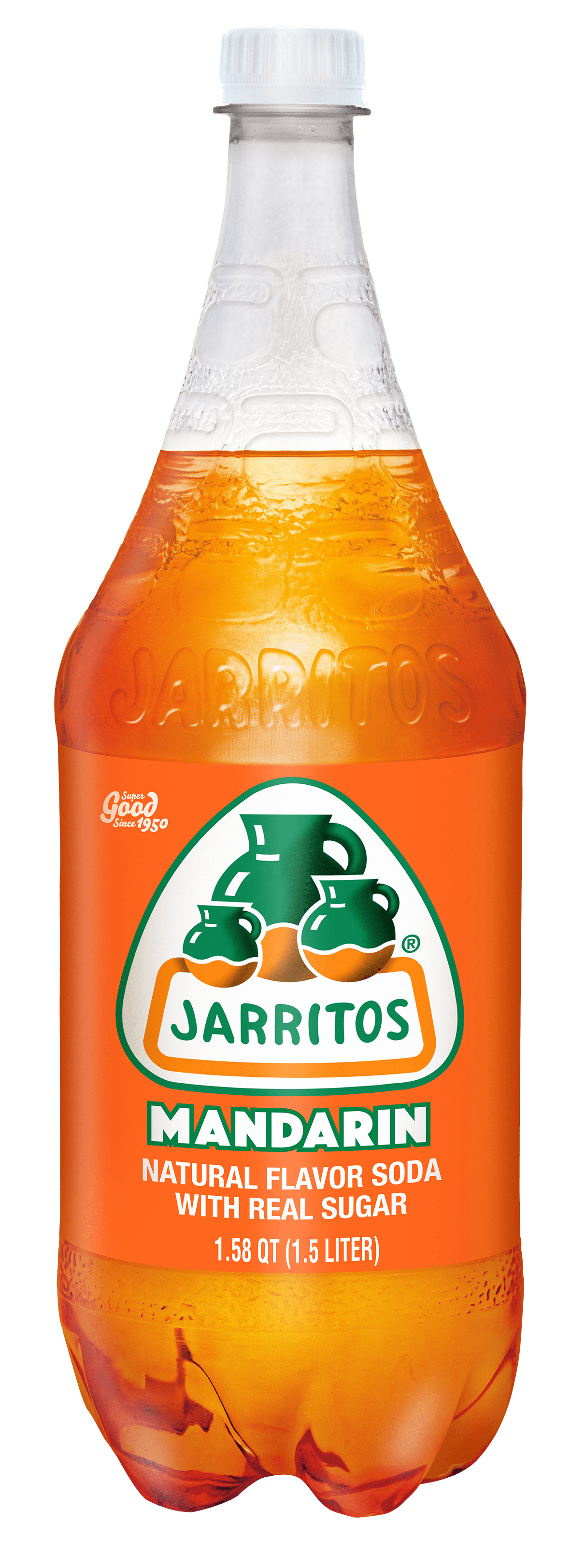Jarritos Mandarin Soda, 1.58 qt
