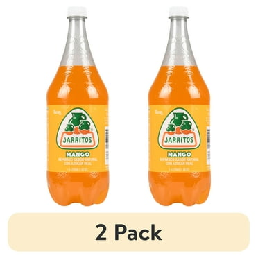 (2 pack) Jarritos Mango Soda, 1.58 qt