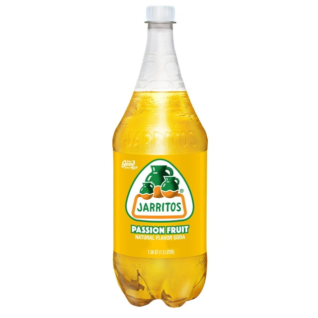 Jarritos Passion Fruit Soda, 1.58 QT (1.5 liter), 1 count