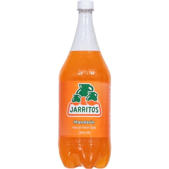 Jarritos - Refreshing Mandarin Soda - 1.5 LT, Case of 8