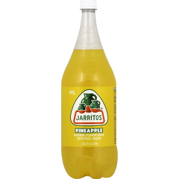 Jarritos - Refreshing Pineapple Fruit Punch - 1.5 LT, Case of 8