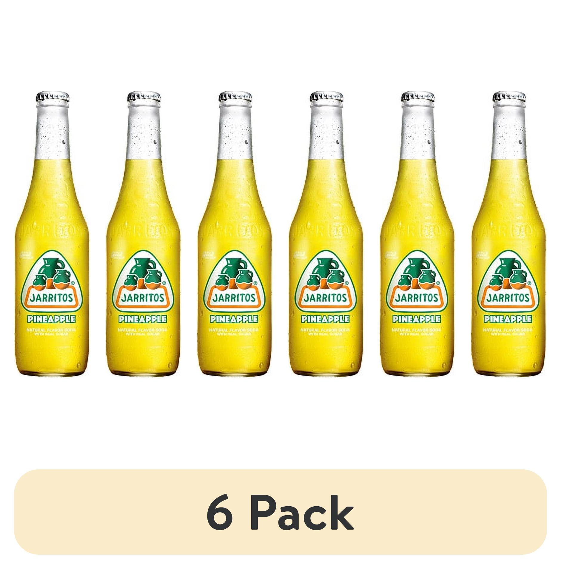 Jarritos Pineapple Flavored Glass Bottle Soda 2 Pack – 12.5oz