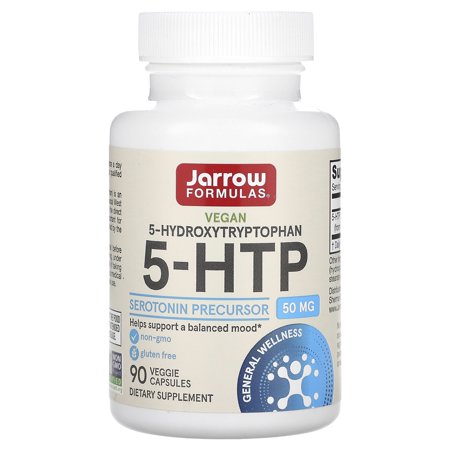 Jarrow Formulas 5-HTP 50mg, Brain and Memory Support, 90 Caps