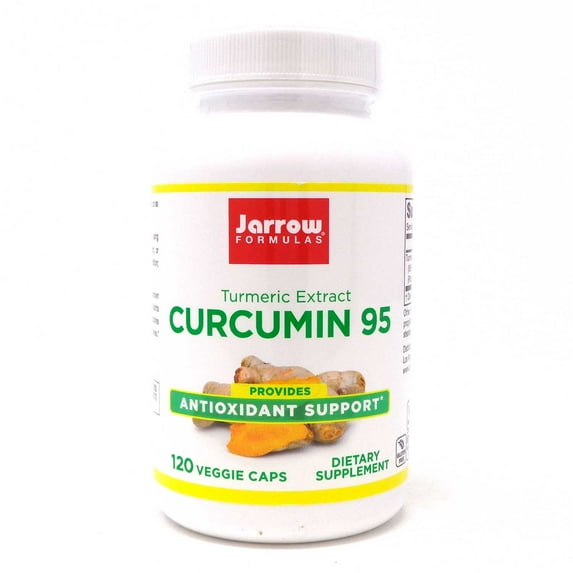Jarrow Formulas Curcumin 95 500 mg - 120 Veggie Caps - Turmeric Extract to Provide Antioxidant Support - Up to 120 Servings