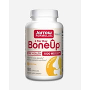 Jarrow Formulas BoneUp Three Per Day, Calcium with Vitamins D3 & K2 as MK-7, 1,000 mg Calcium from MCHA, Bone Density & Skeletal Nutrition Support, 180 Capsules, 60-Day Supply