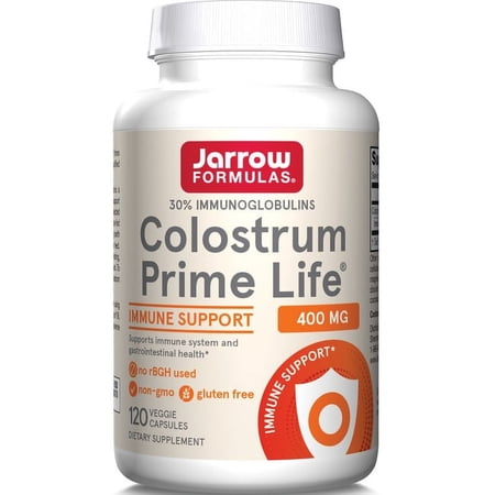 Jarrow Formulas, Inc. Colostrum Prime Life 400 mg 120 Veg Caps
