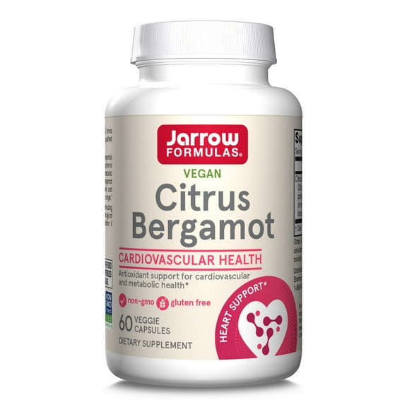 Jarrow Formulas Citrus Bergamot, 500 Mg, 60 capsules