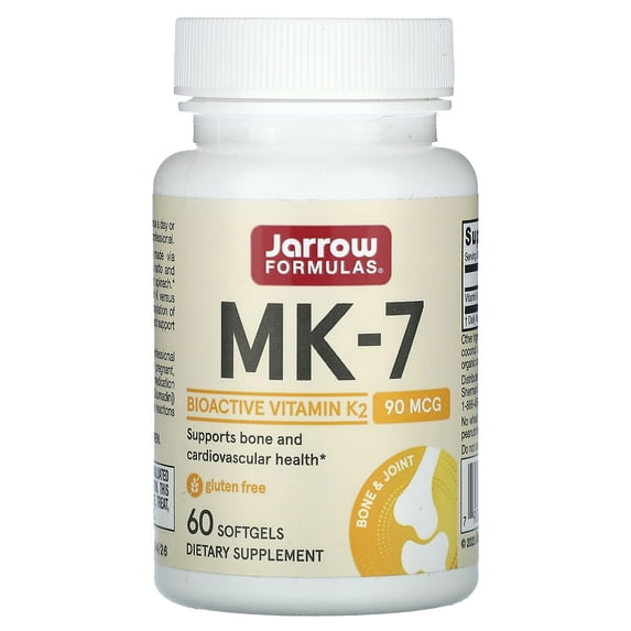 Jarrow Formulas MK-7 90 mcg, 60 Count