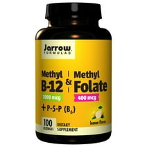 Jarrow Formulas Methyl Folate 5-MTHF, Supports Brain, Memory ...