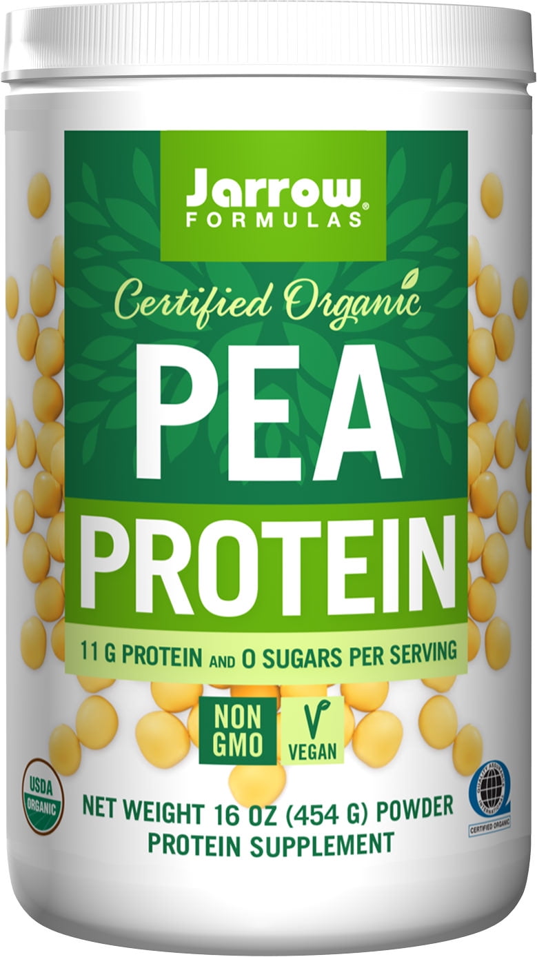 Jarrow Formulas Organic Pea Vegan Protein, 16 Ounce