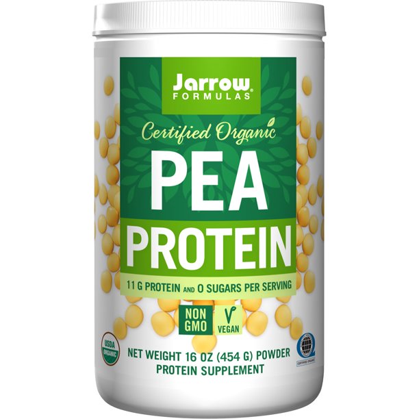 Jarrow Formulas Organic Pea Vegan Protein, 16 Ounce