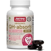 Jarrow Formulas QH-Absorb, High Absorption/Enhanced Stability, 200 mg, 60 Softgels
