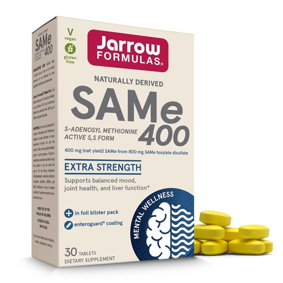 Jarrow Formulas Sam-E 400Mg 30 Tablets
