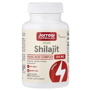 Jarrow Formulas Shilajit Fulvic Acid Complex 250 Mg, Supports Energy Production, 60 Veggie Caps