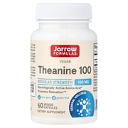 Jarrow Formulas Theanine , Promotes Relaxation, 100 mg, 60 Caps