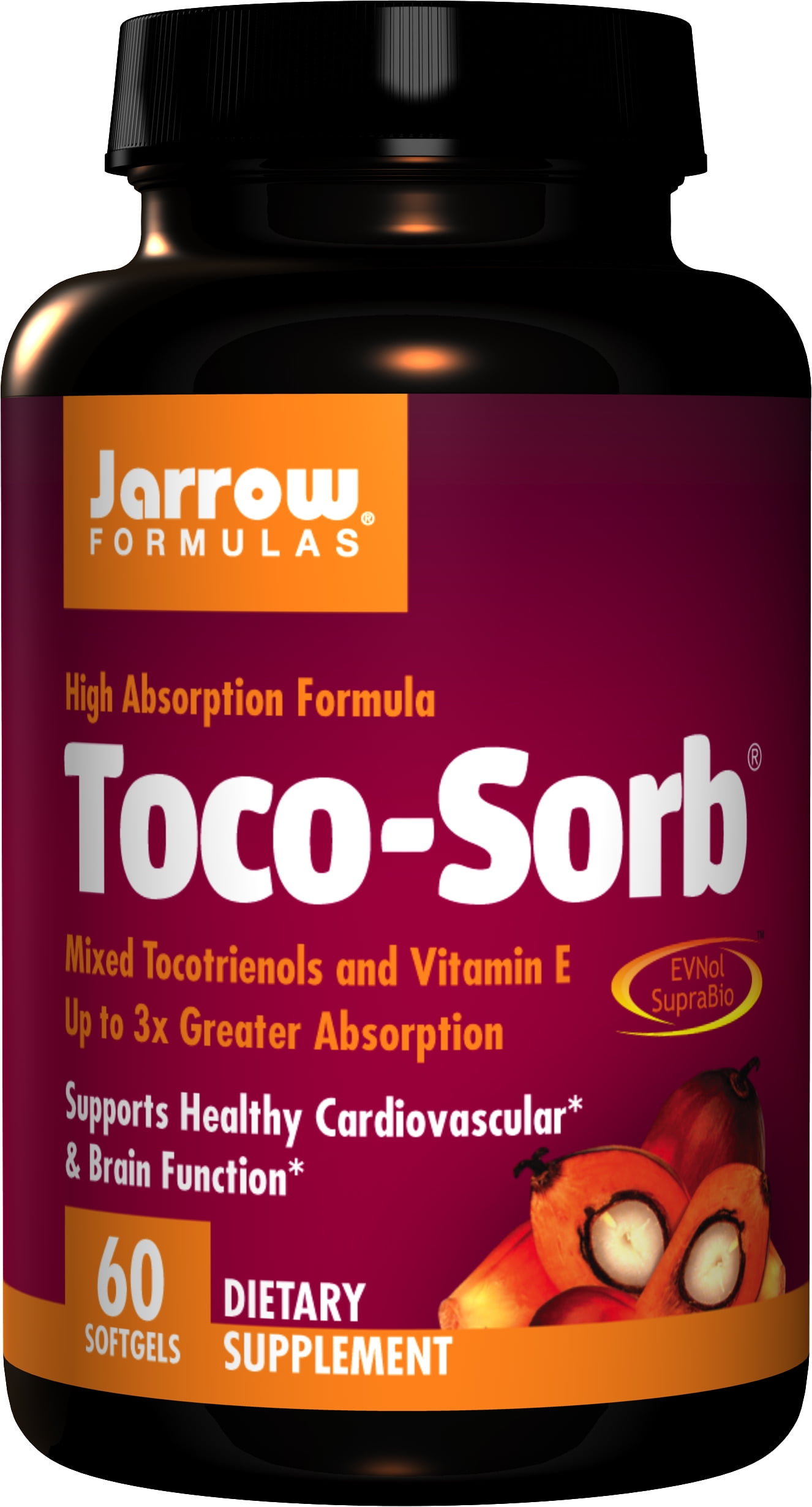 Jarrow Formulas Toco-Sorb Supplement, 60 Capsules for