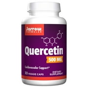 Jarrow Formulas Quercetin 500mg Capsules - 30 Veggie Caps - Supports Antioxidant Status, Cardiovascular Health & Immune Health - 30 Servings