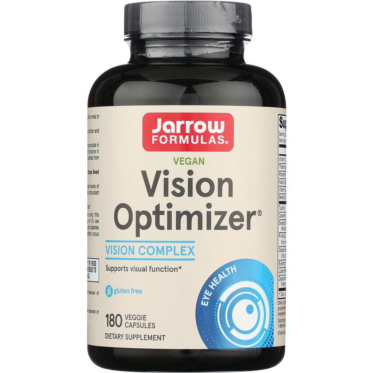 Jarrow Formulas Vision Optimizer, Supports Visual Function, 180 Caps