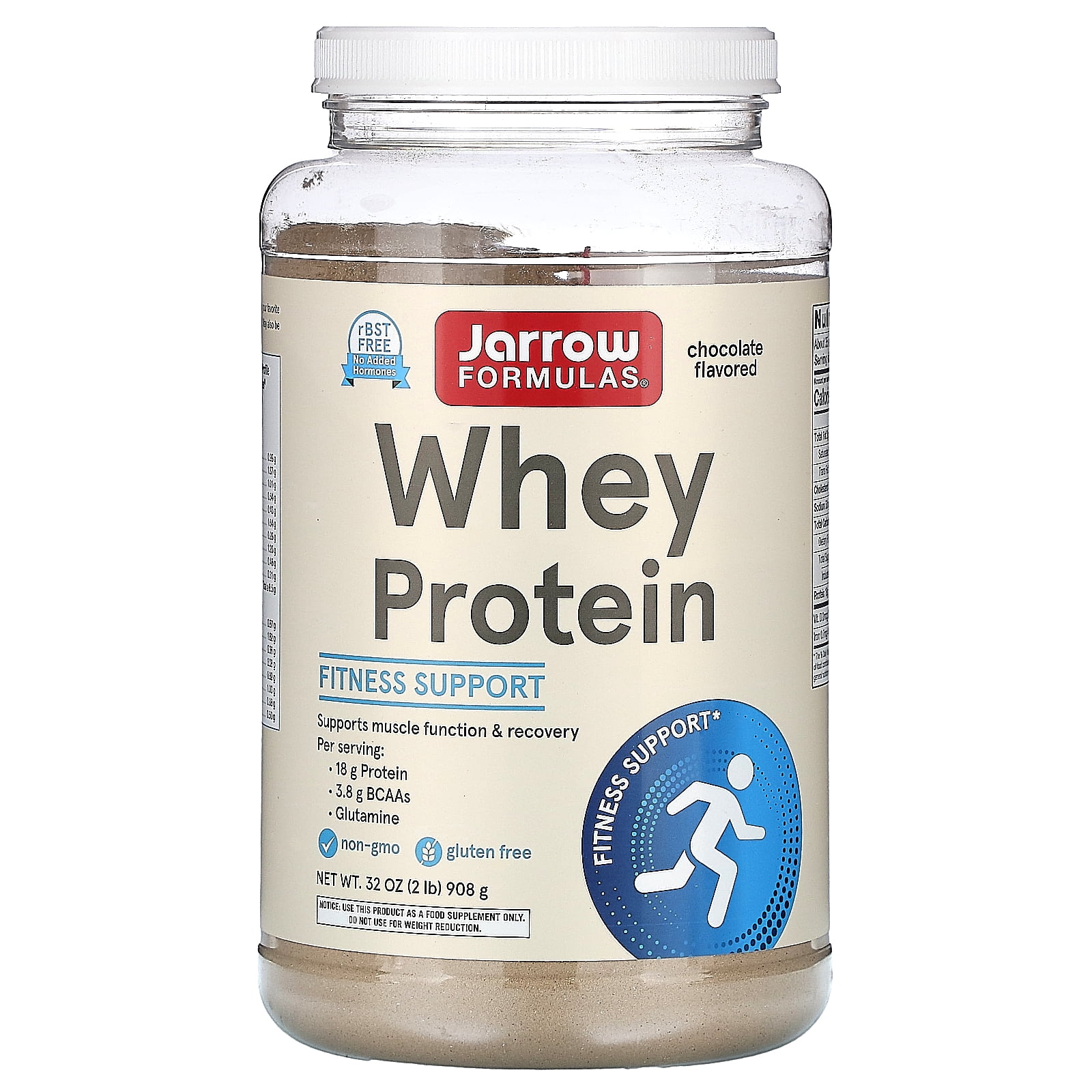 Jarrow Formulas Whey Protein, Chocolate, 2 lb (908 g)