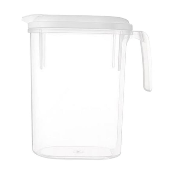 Jars with Lids Cold Kettle With Lid Ecologically Friendly Carafes Mix Drinks For Hot/Cold Lemonade Beverage Jar Ice Kettle White Water for Drinking