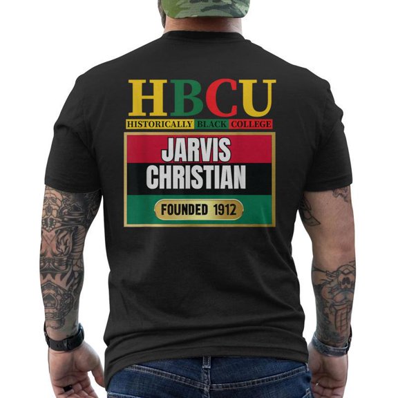 Jarvis Christian JCU HBCU Graphic Back T-Shirt