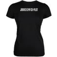 thumbnail image 1 of Jarvis is my Copilot Funny Black Juniors Soft T-Shirt - Medium, 1 of 1
