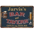 thumbnail image 1 of Jarvis's Green Bar & Tavern Rustic Sign Decor 8x12 108120047637, 1 of 1