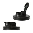 thumbnail image 1 of Jarware Black Spout Lid, Set of 2, for Wide Mouth Mason Jar, 1 of 8