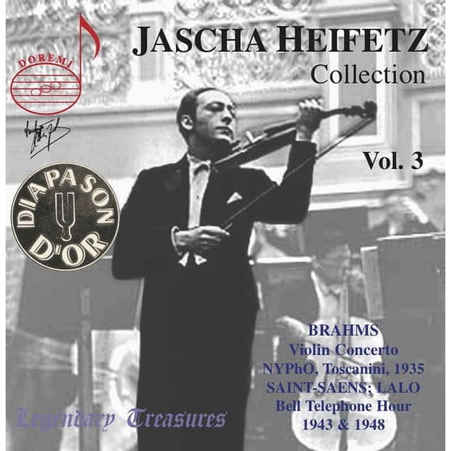 Jascha Heifetz - Collection 3 - Music & Performance - CD - Walmart ...