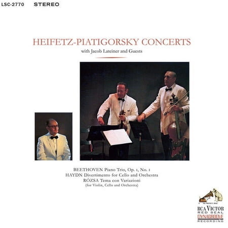 Jascha Heifetz - Heifetz - Piatigorsky Concerts - Music & Performance - SACD