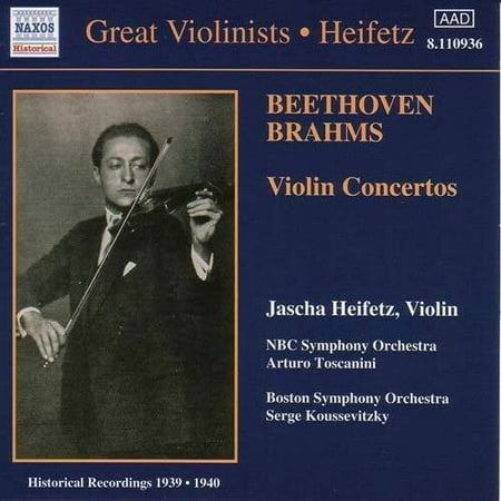 Jascha Heifetz - Plays Beethoven/Brahms - Music & Performance - CD