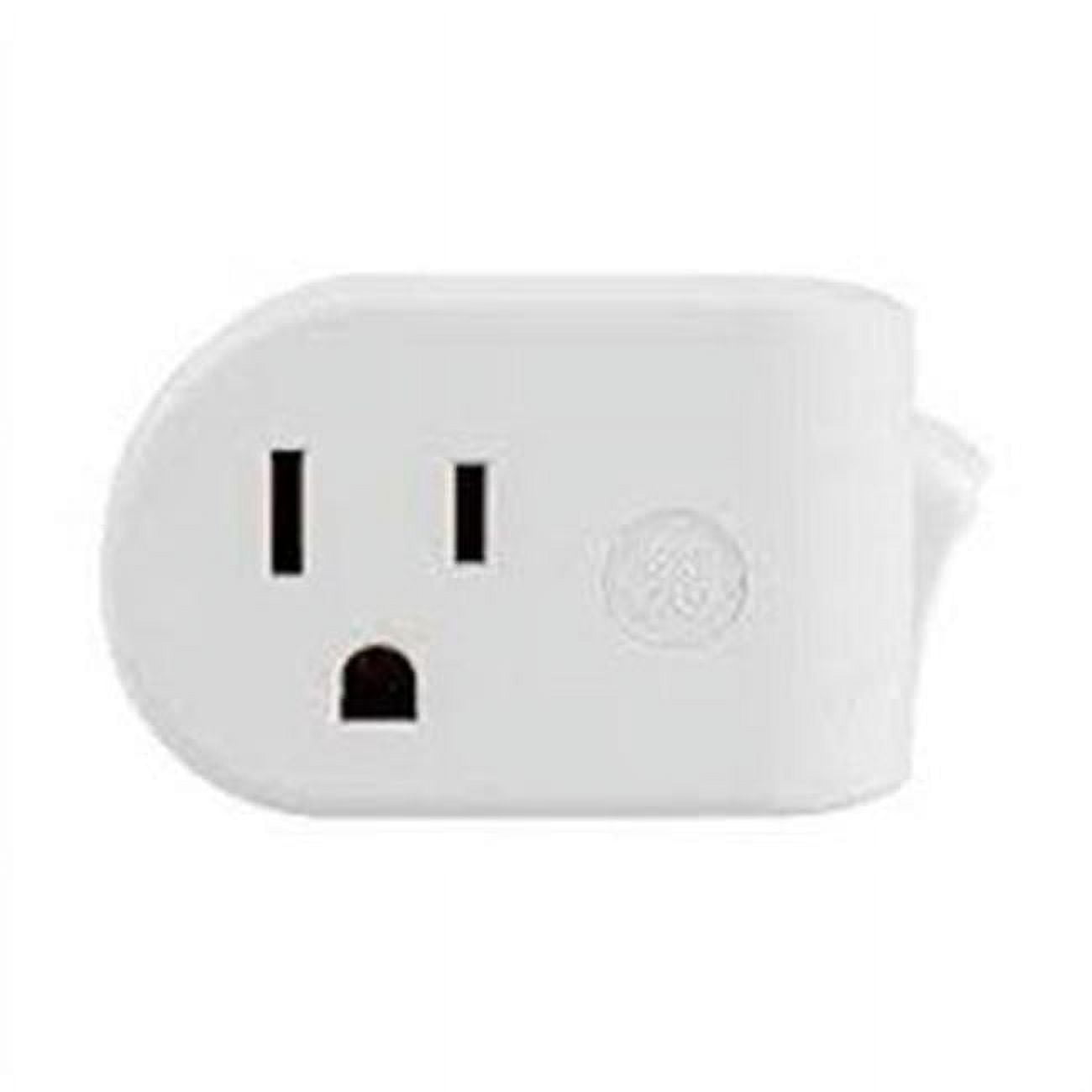 Jasco Products 254902 Grounded Plug in Power Switch, White