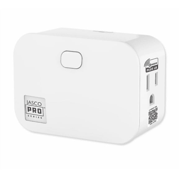 JascoPro Series Z-Wave Plus Plug-In Switch, Dual Outlet, 800 Series