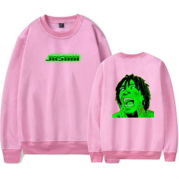 Jasiah Rapper Sweatshirt Hip Hop Crewneck Women Men Pullover Cosplay Long Sleeve Clothes