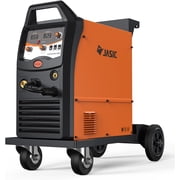 JASIC Welder MIG250 250A 5-in-1 Multi-Process Synergic Welding Machine 115V/230V Dual Voltage with Intergrated Cart 2T/4T Mode for Garage car modification and repair, DIY Enthusiast