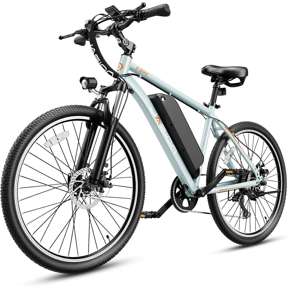 Jasion EB5 PLUS Electric Mountain Bike, 500W Electric Bicycles with Removable Battery, 45 Miles