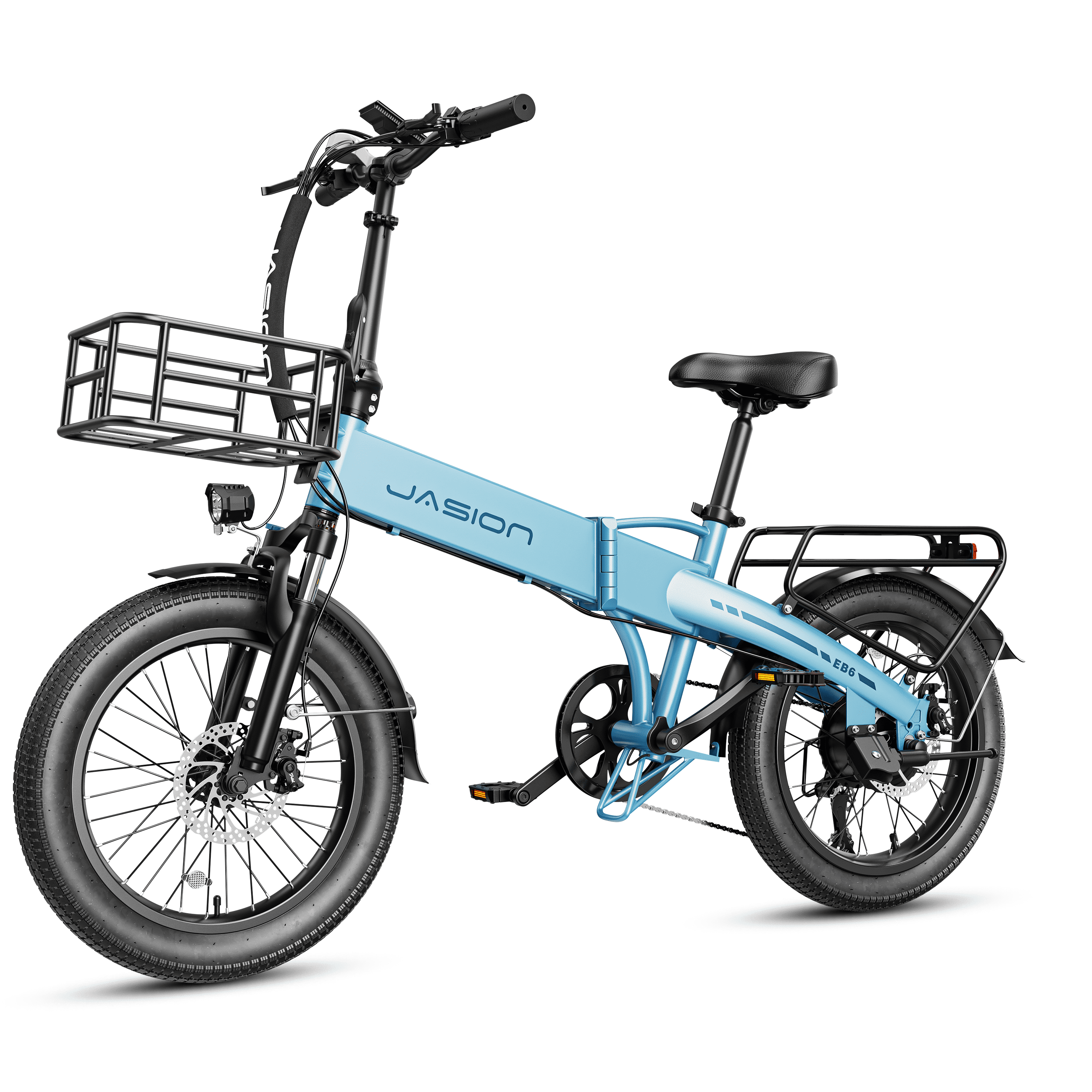 Blue with Front Basket