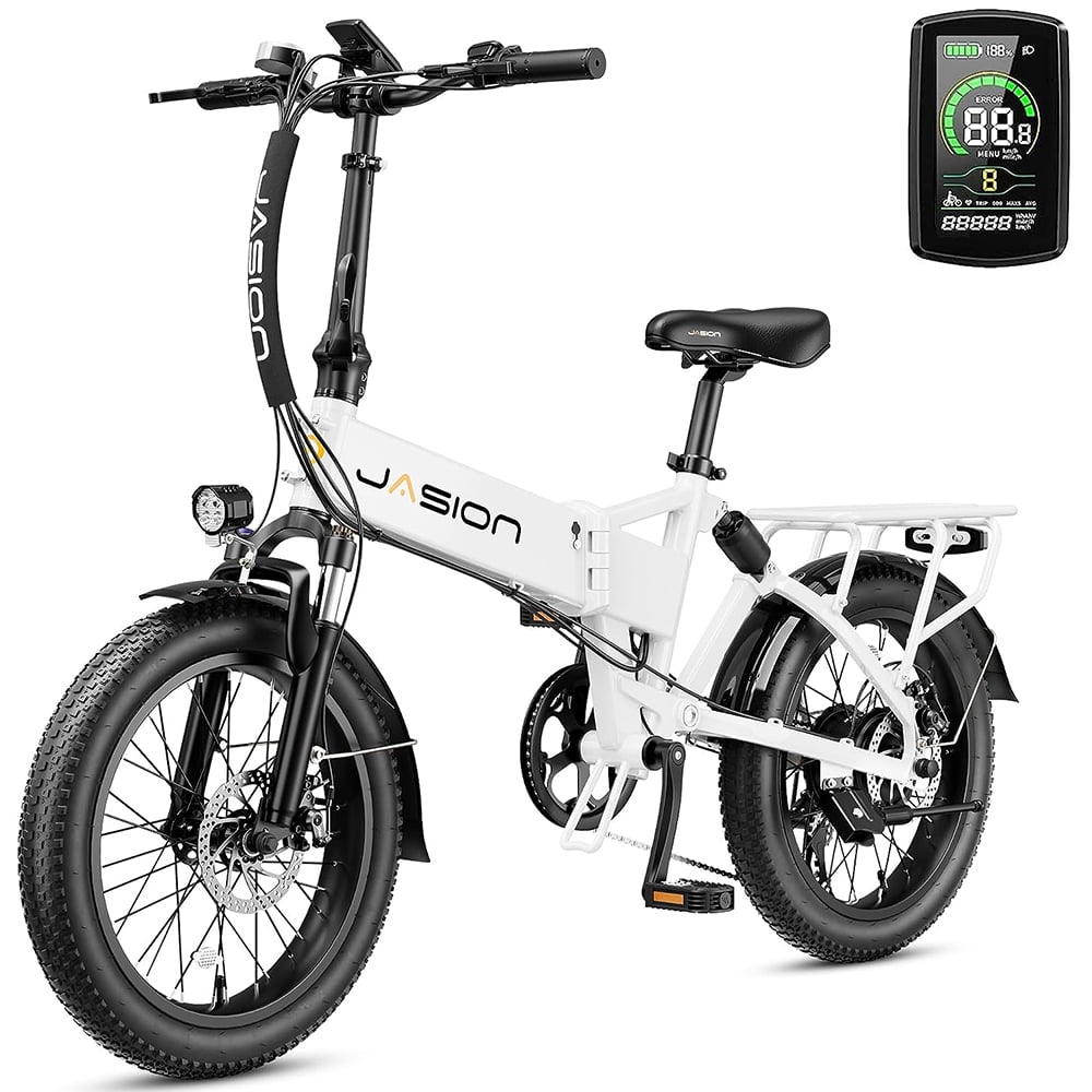 Jasion EB7 2.0 Electric Bike for Adults, 500W Motor Electric Bicycles