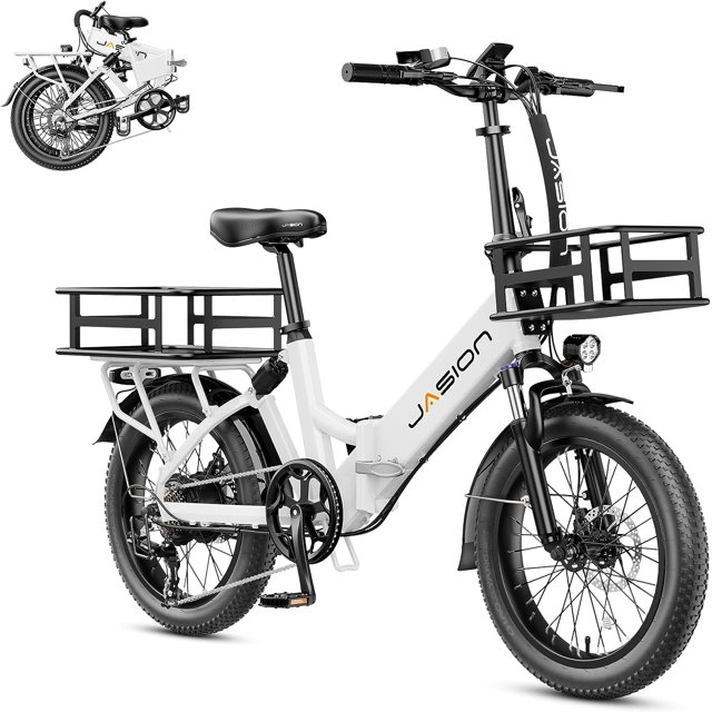 Jasion EB7 ST Electric Bike for Adults, 500W Motor Electric Bicycles