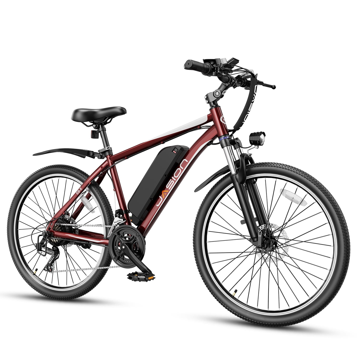Jasion EBX 26" Electric Bike for Adults, 500W Brushless Motor Ebike