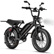 Jasion YR20 PRO Electric Bike for Adults 20", Class 3 750W E Mountain Bike, 52V 20Ah Electric Bicycle 90 Miles Max Range, UL2849